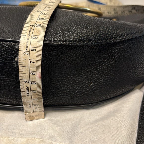 Foley and Corrina Limelight Crescent Ring Bag Black Purse - Picture 10 of 13